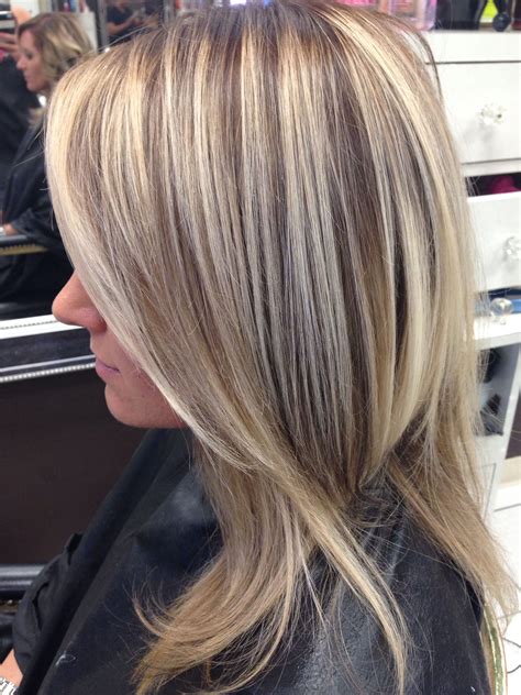 I suggest getting a caramel balayage hairstyle, or the fascinating caramel highlights, to get. . Blonde hair with lowlights